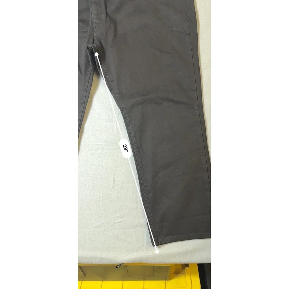 Levi's 541 Athletic Taper Men Pants 48x29 Black NWT Stretch Denim 18757-0105